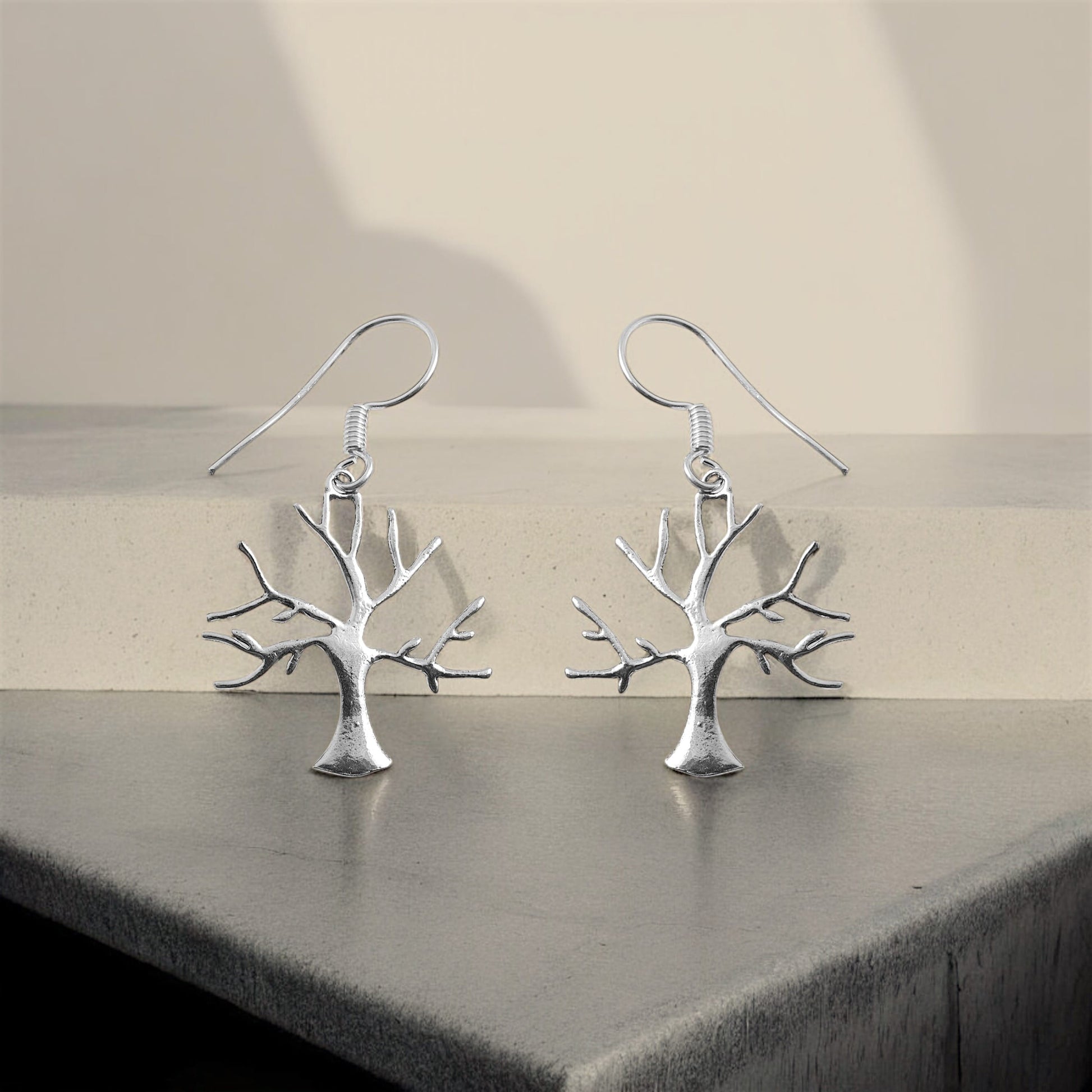 925 Silver Hoop Earrings image 1