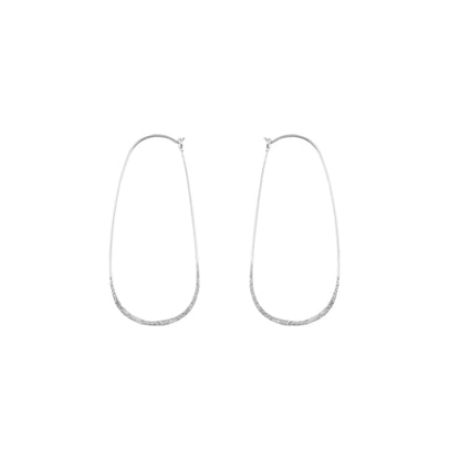 925 Silver Hoop Earrings image 0