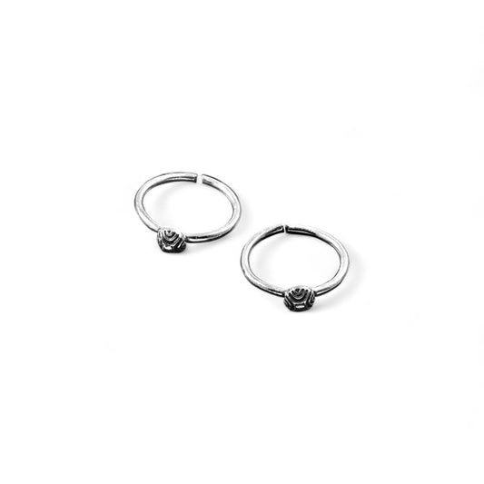 925 Silver Moti Toe Ring image 1