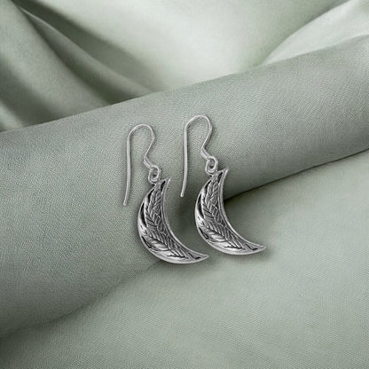 925 Silver Hoop Earrings image 1