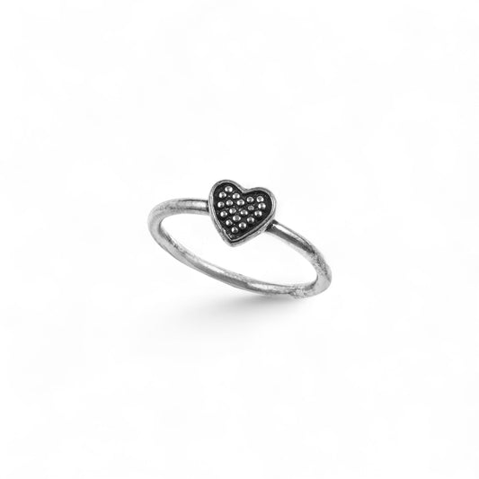 925 Silver Heart Toe Ring image 2