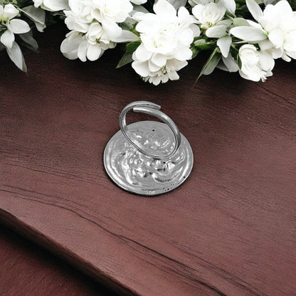 Eternal Flow Silver Ring (Circle Chittai) image 3