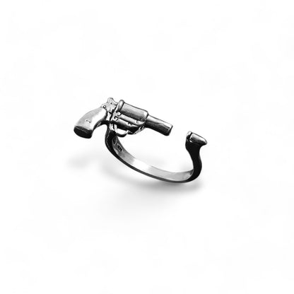 925 Silver Gun Ring image 1