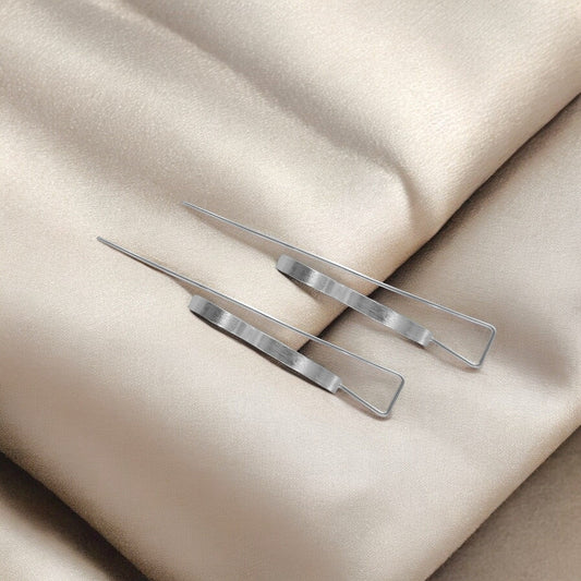 925 Silver Hoop Earrings image 3