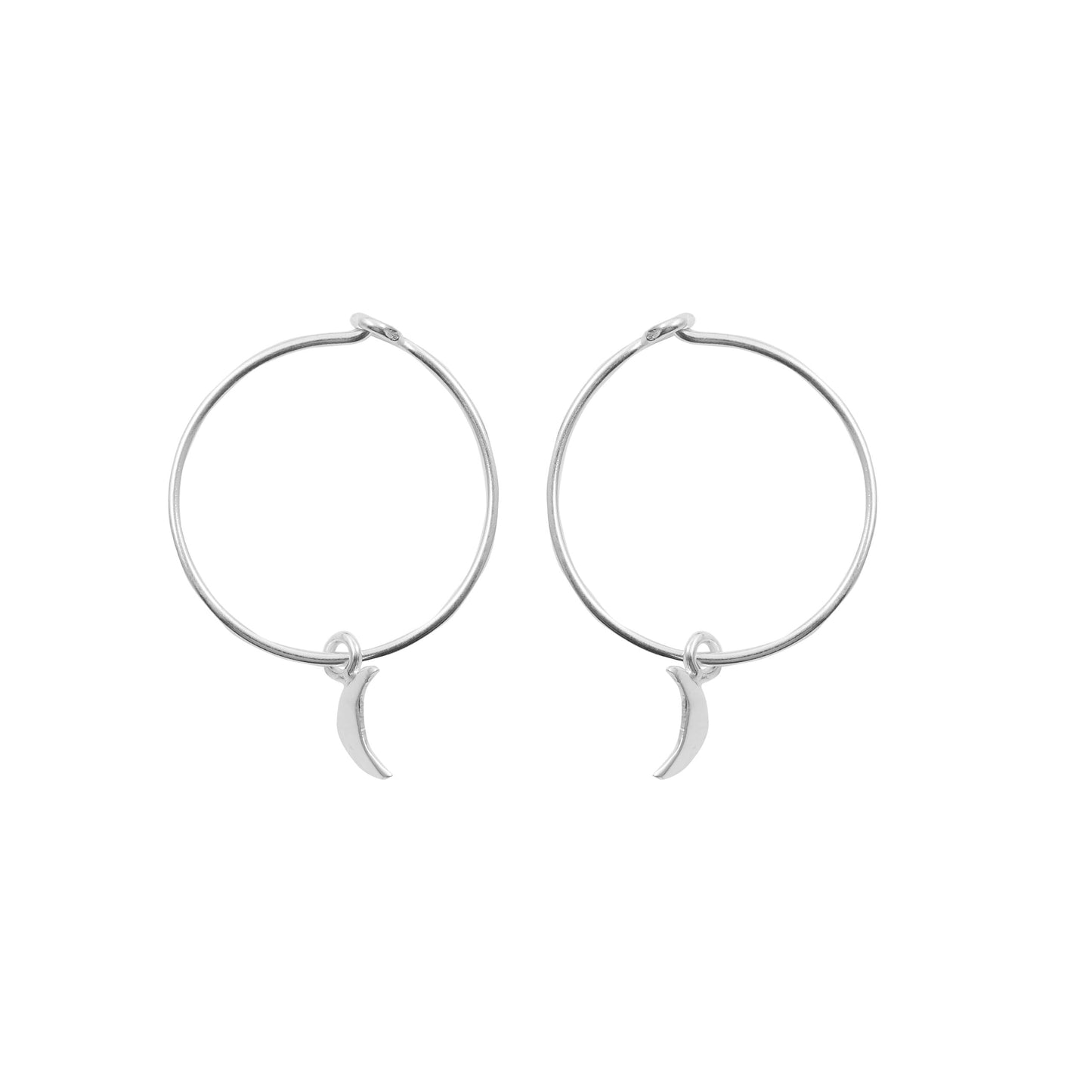 925 silver hoop earrings image 0